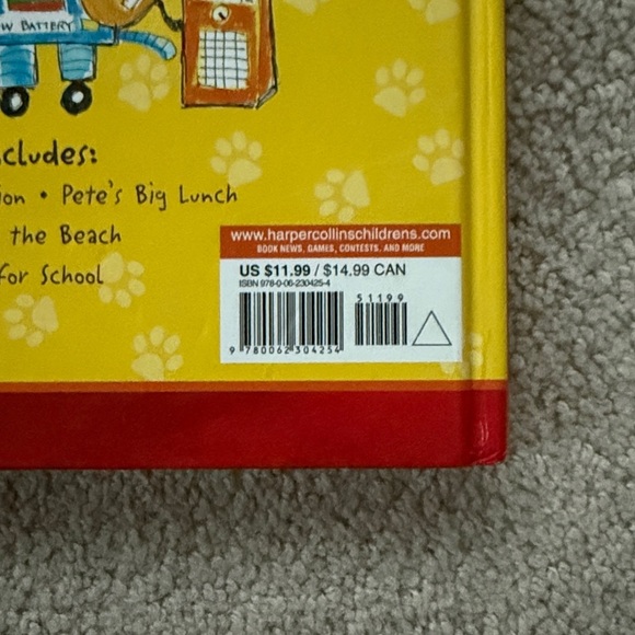 Pete the Cat Children's Book Storybook Collection: 7 Groovy Stories! Hardcover - Picture 7 of 12